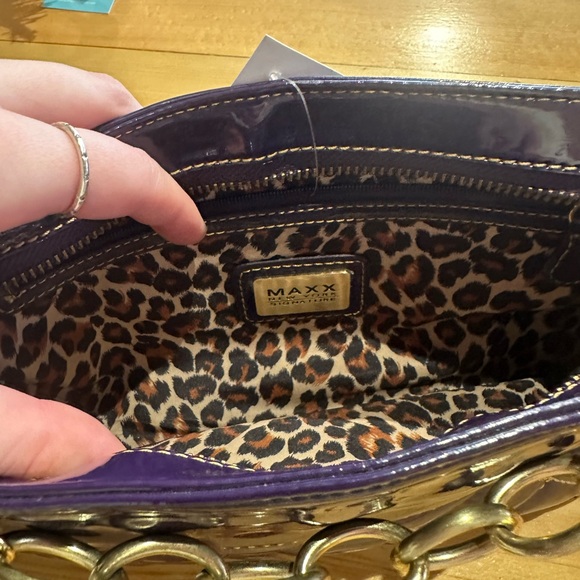 Purple shoulder bag - Picture 3 of 3